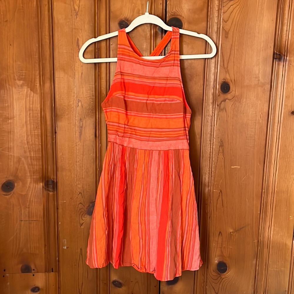 Roxy Orange Sundress